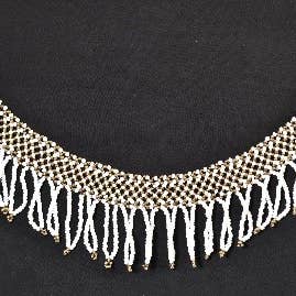 Beaded Fringe Choker for wholesale by Tanzania Shopper