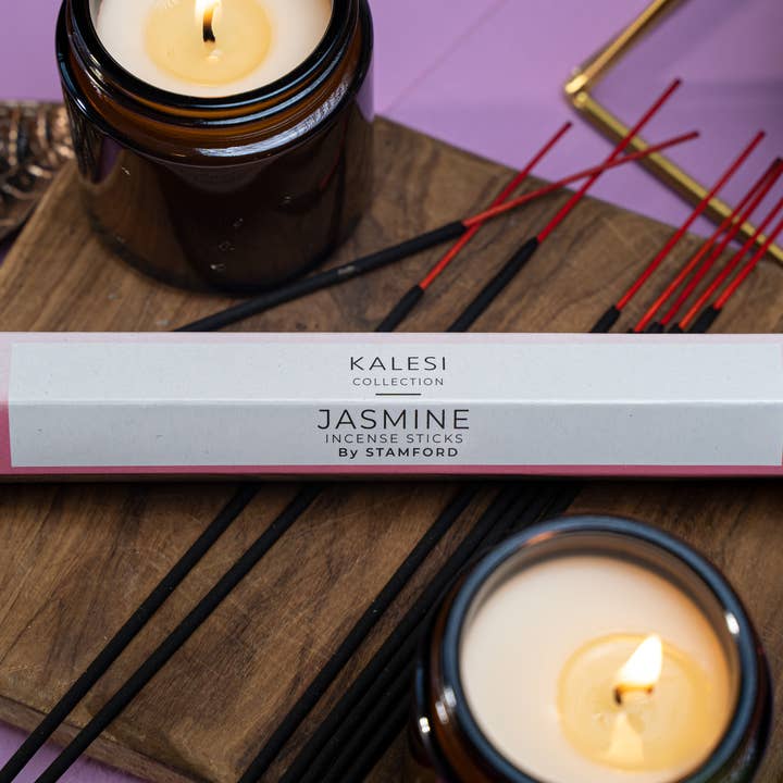 Jasmine Hex Incense Sticks for wholesale by Kalesi Collection Ltd