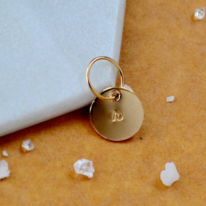 Foamy Wader - Venta al por mayor Abalorios/colgantes individuales - Set de abalorios con letra cursiva en minúscula, con letra cursiva, triple metal59