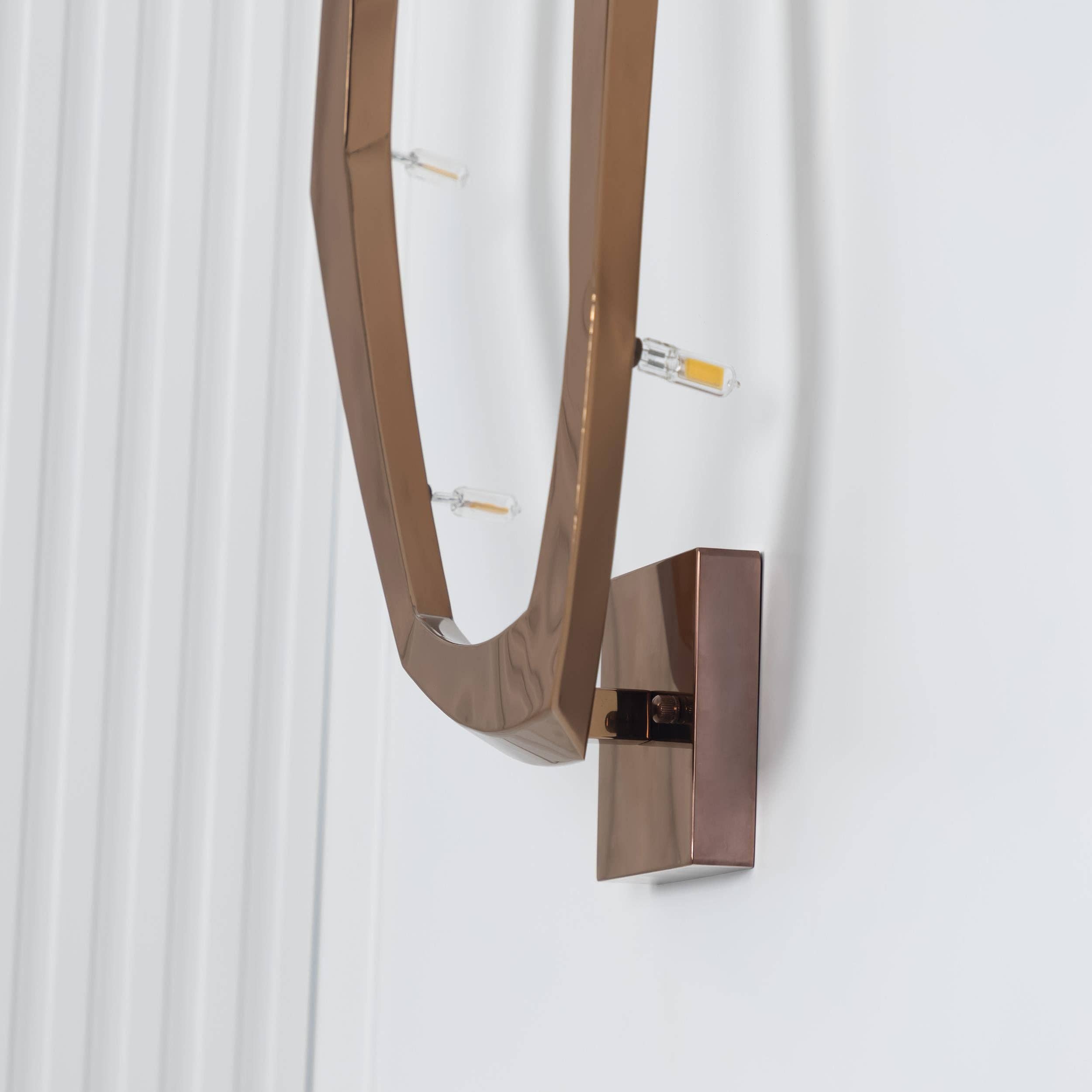 HEKA LIGHTING & TRADING LTD - Wholesale Sconce - Hatila Gold Led Wall Sconce7