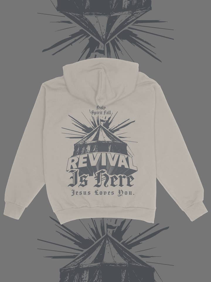 NY || "Revival Is Here" Hoodie för wholesale av Jesus Loves You Company