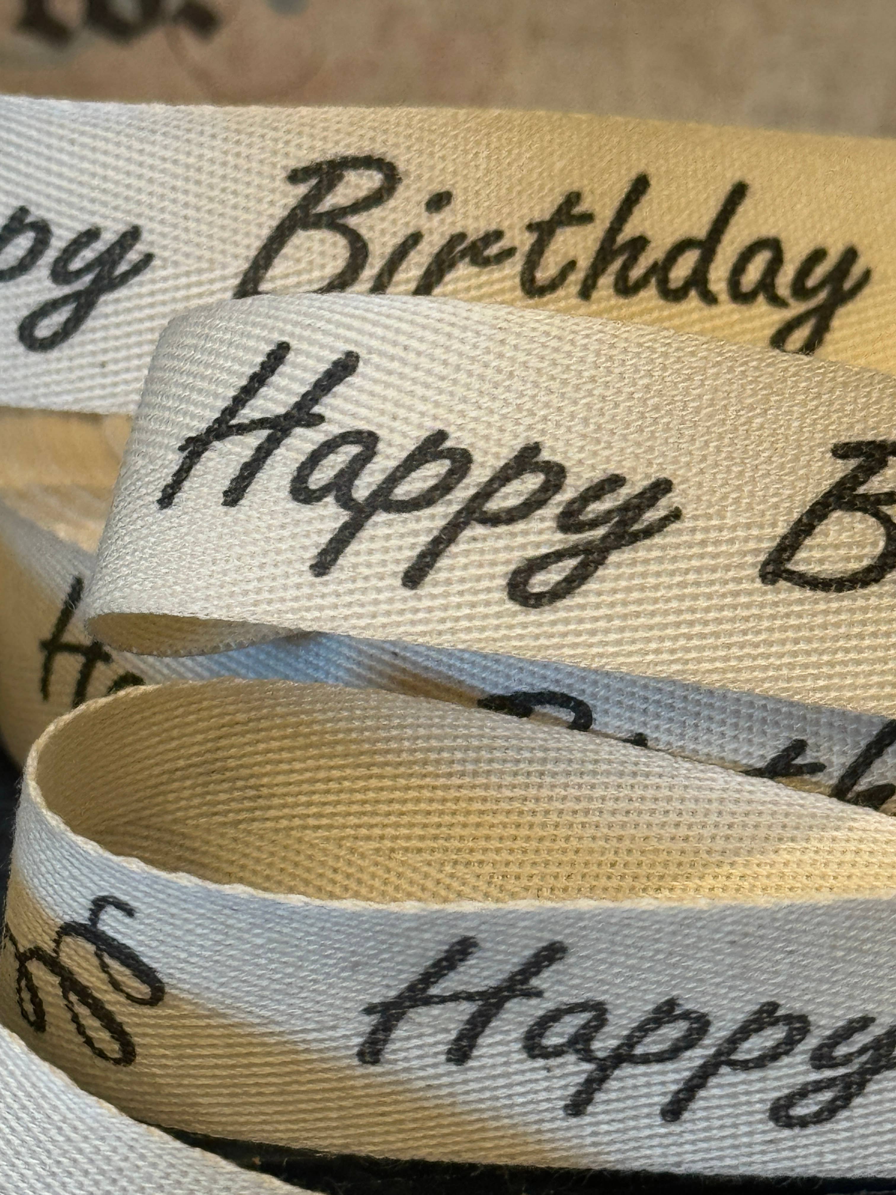 Monahan Papers - Wholesale Ribbon - Gift Wrapping - Happy Birthday ~ Ribbon 2