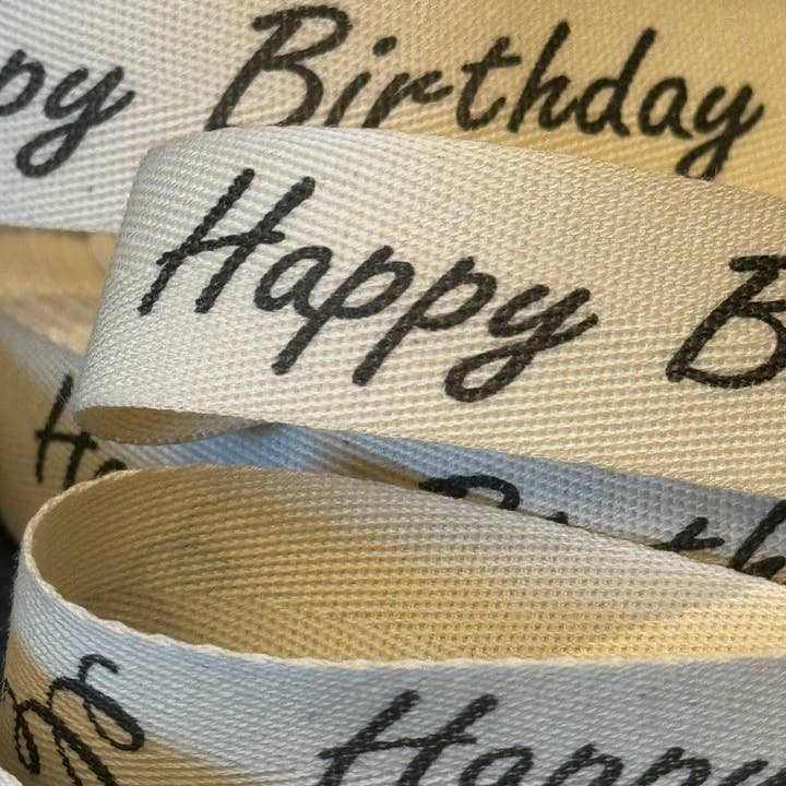 Monahan Papers - Wholesale Linten - Fijne verjaardag ~ Ribbon 2