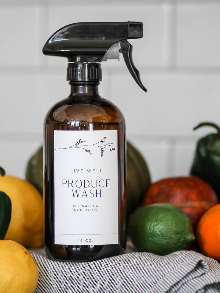 Produce Wash for wholesale by Live Well Shop