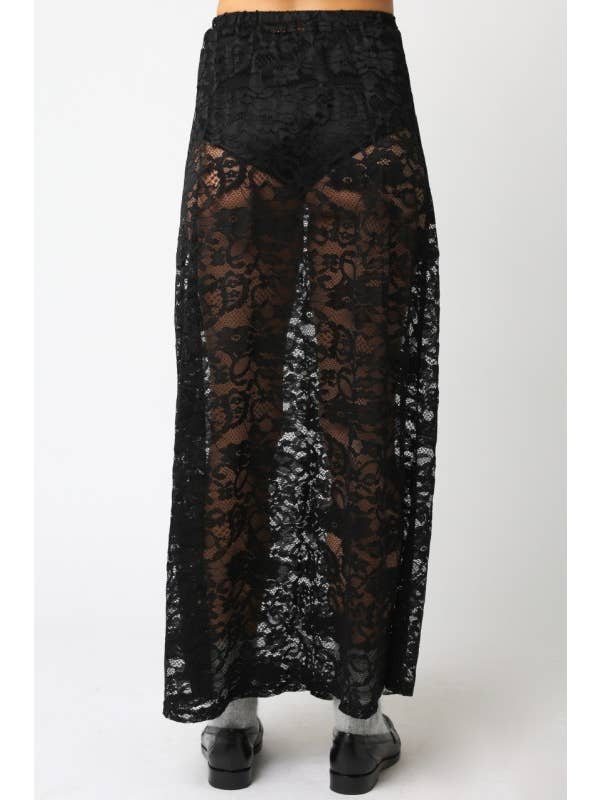 Olivaceous - Wholesale Skirt - Women's - Sofia Laced Skirt2