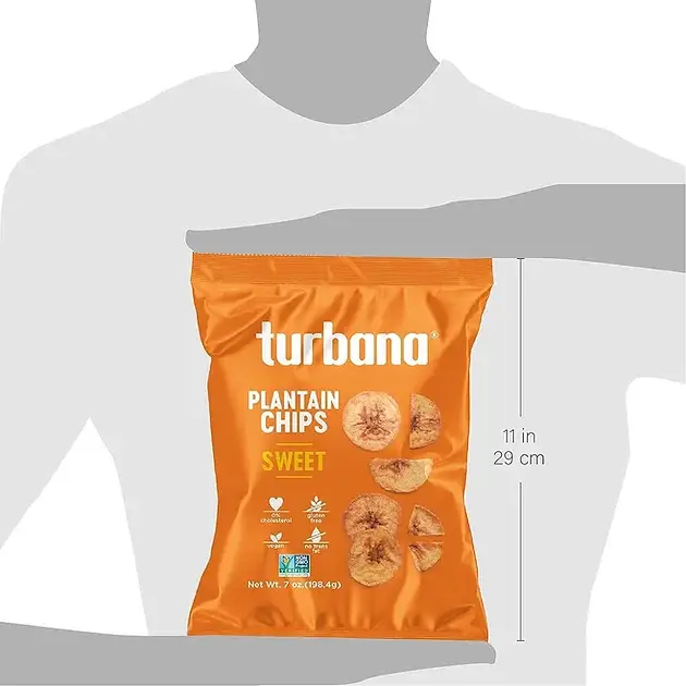 TURBANA - Vente Chips - Turbana Plantain Chips - Doux 7 oz6