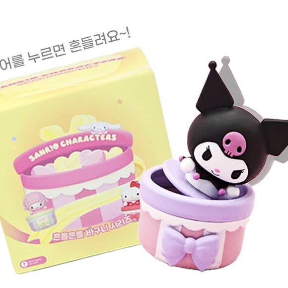 K_Wonderland - Wholesale Figurine Toy - Kids - Sanrio Characters Wobbling Basket Series – Blind Box Figures