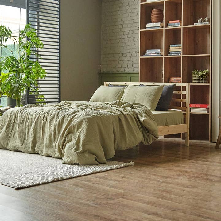 Primitive - Wholesale Bedding set - Nordic Nook Linen Duvet Cover Set7