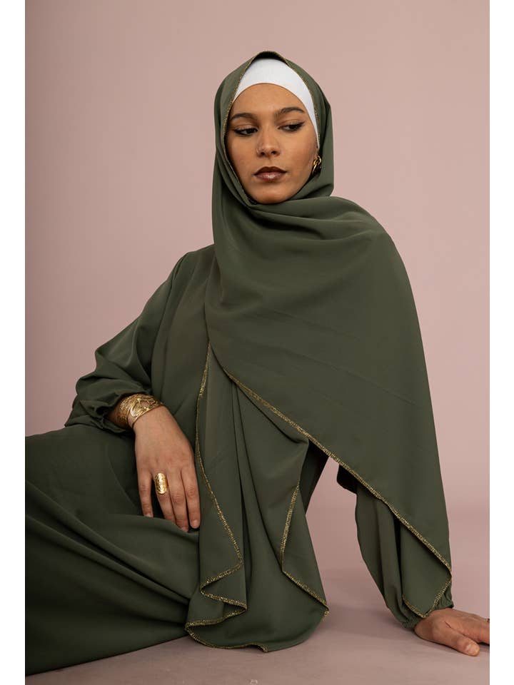 IDEAL OUTFIT - Wholesale Kaftan - Women's - Medina silk abaya for women ref:2338pkdr