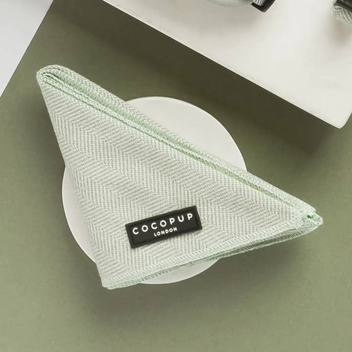 Tweed Sage - Bandana para venta al por mayor de Cocopup London