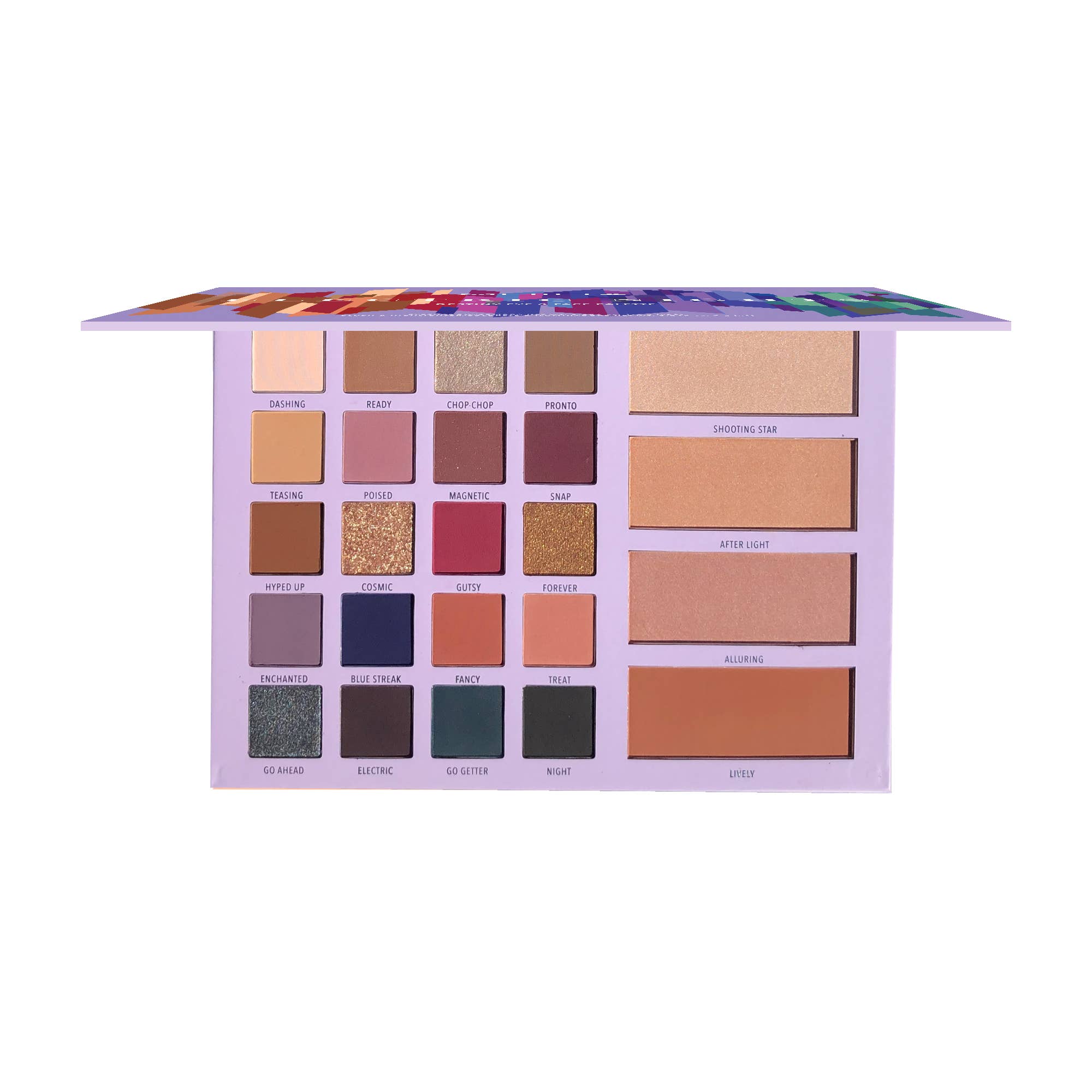 Moira Cosmetics - Wholesale Face Makeup Palette - Destiny Eye & Face Palette - 005 Electric Nights2