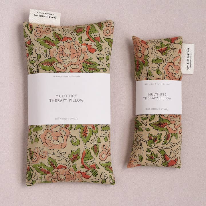 Multi-Use Lavender Therapy Pillow | Fairytale Printed Cotton for wholesale by Botanique Workshop