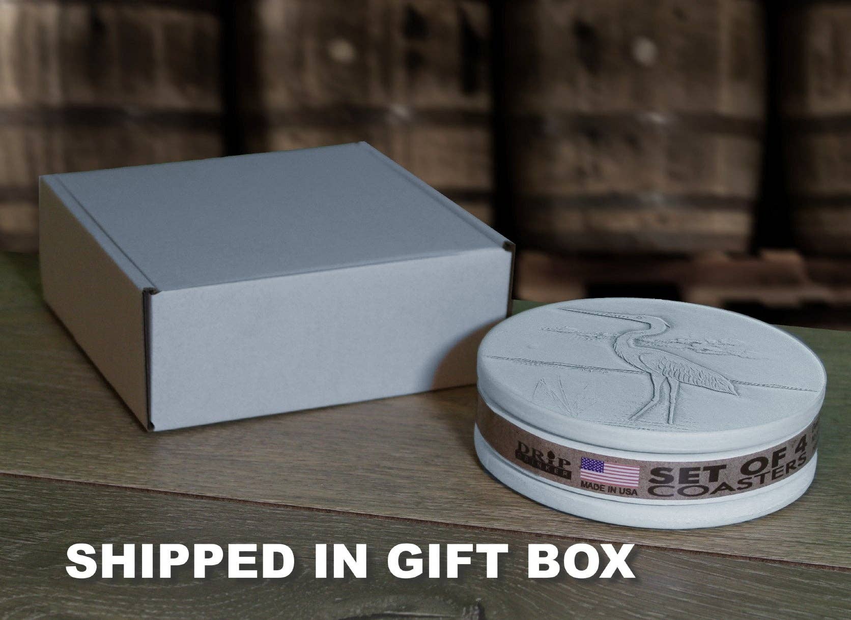 McCarter Coasters - Wholesale Coasters - Heron Drink Coasters6