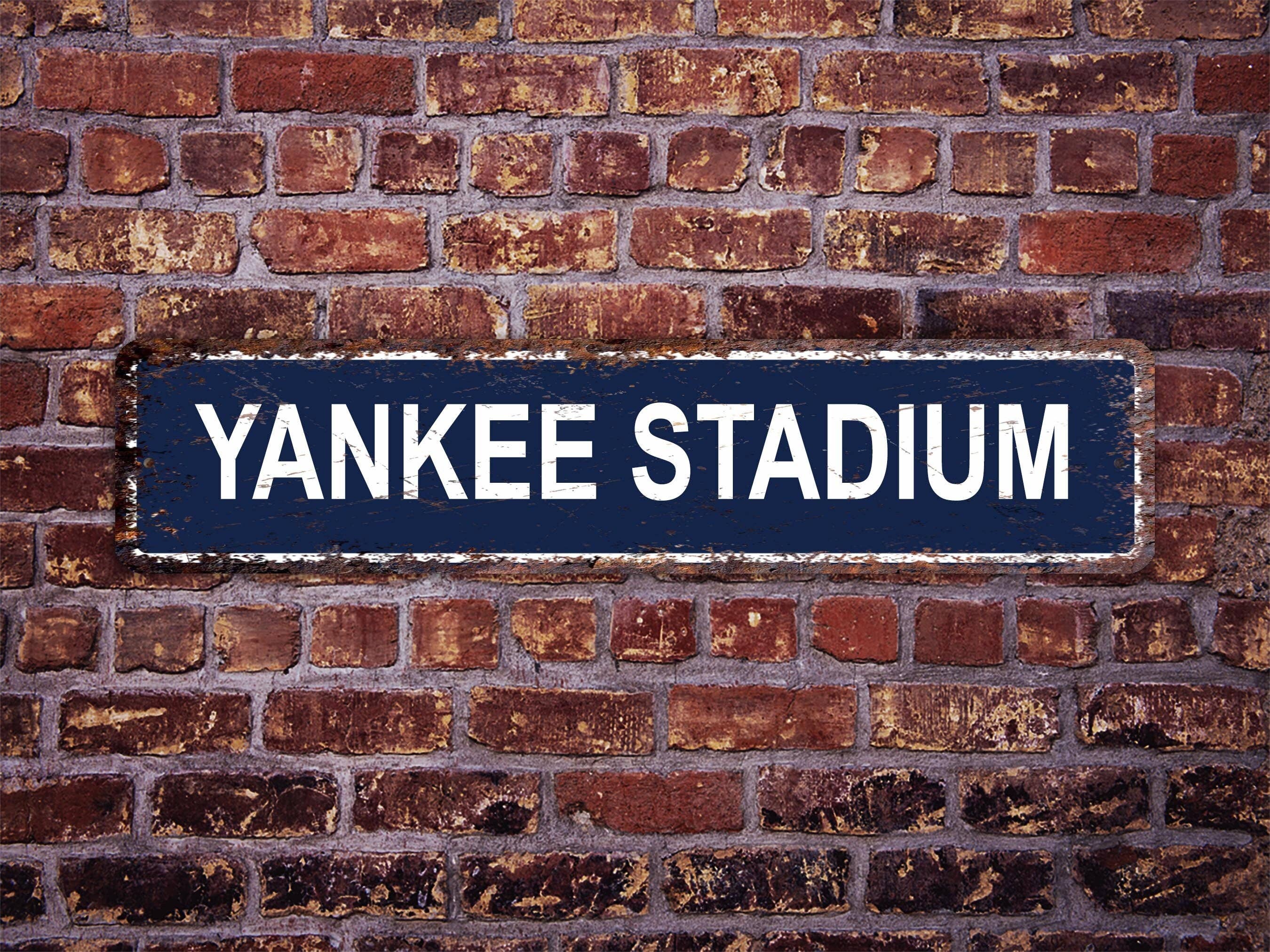 Game Time Prints – wholesale Sign – Yankee Stadium Street Sign New York Yankees Baseball Road1