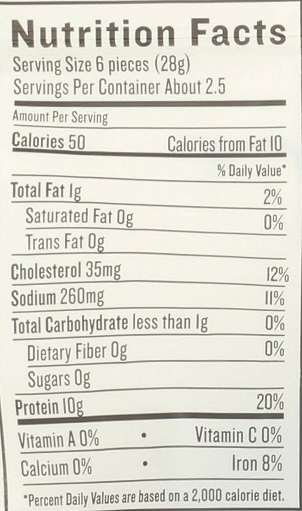 KeHE Distributors, LLC - Vente Viande séchée - Bouchées de chevreuil saccadées EPIC 2,5 oz2
