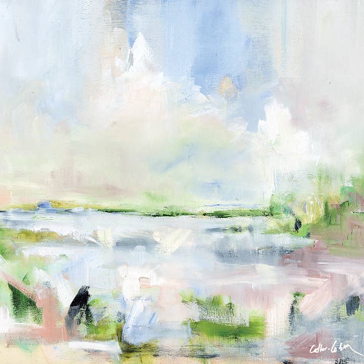 Lake Pastel for wholesale by Cather-Cohen Art