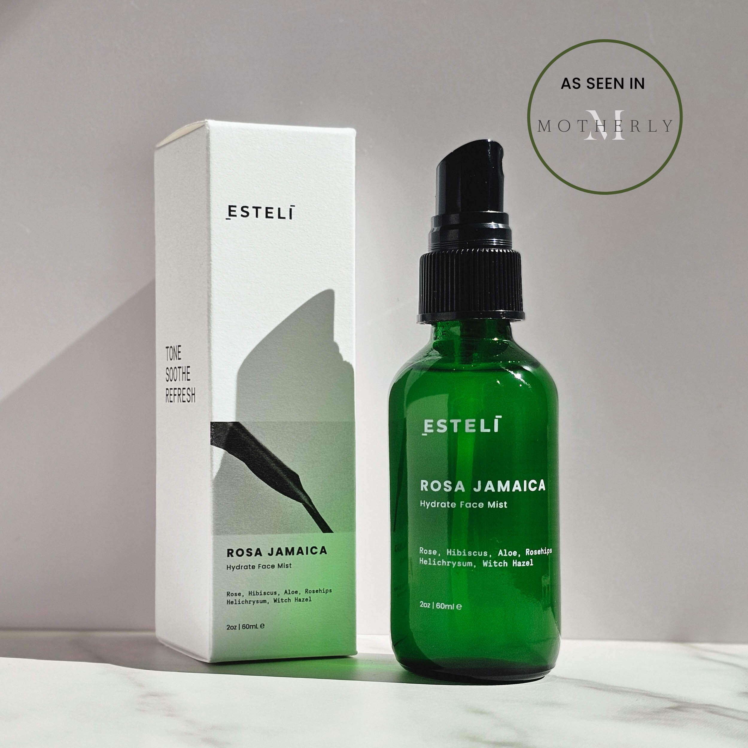 Estelí - Wholesale Face & Body Mist/Water - ROSA JAMAICA Hydrate Face Mist1