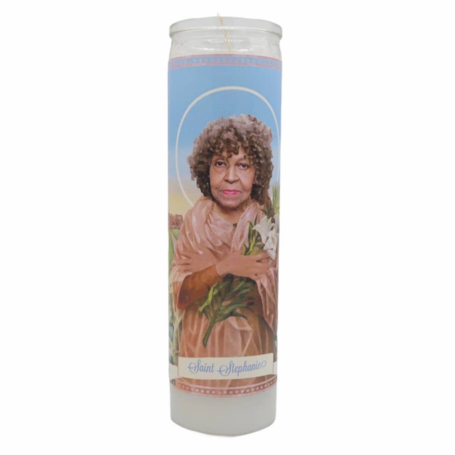 The Luminary and Co. - Wholesale Votive Candle - Tanqueray / Stephanie Devotional Prayer Saint Candle0