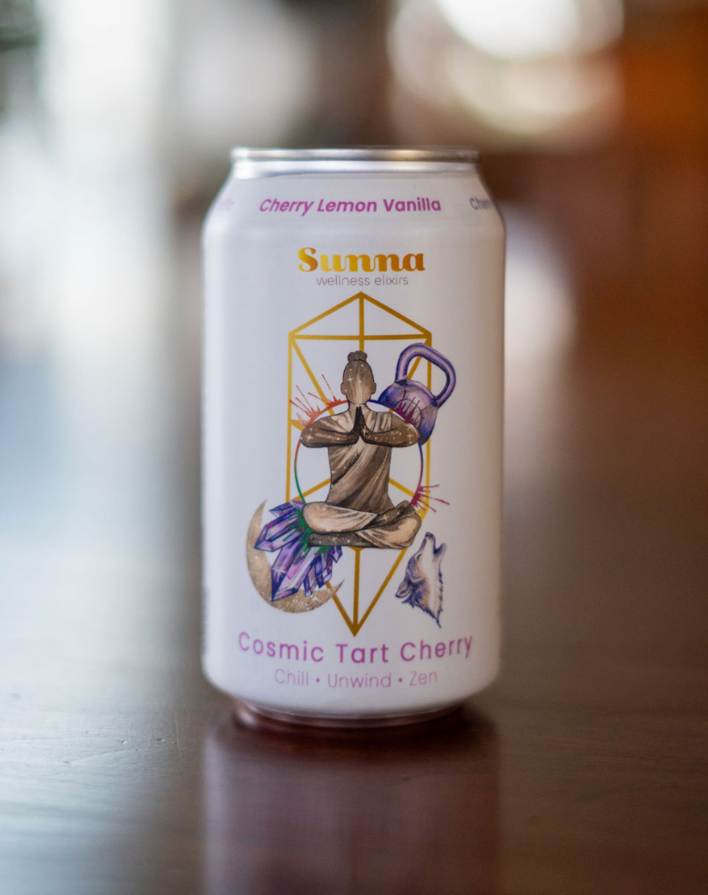 Sunna Wellness Elixirs – Aperitivo sem álcool por atacado – Elixir Sunna Wellness Cosmic Tart Cherry2