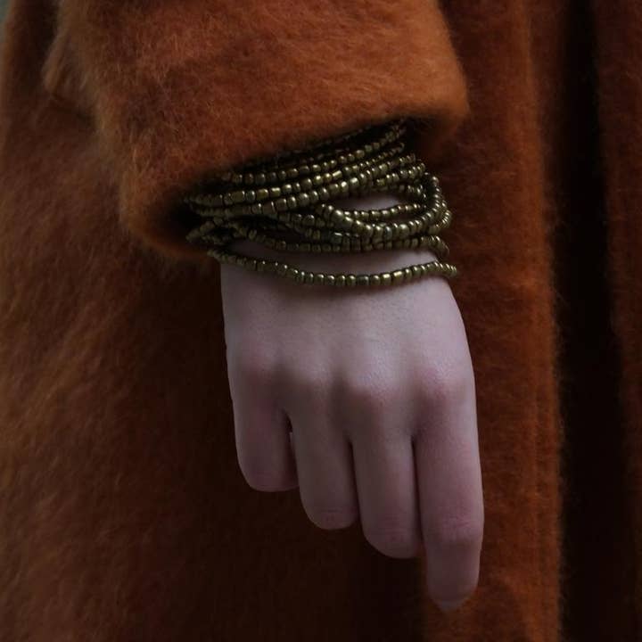 Bijondo - Wholesale Beaded Bracelet - Wooden Buckle Bracelet and Glass Beads, costume jewelry16