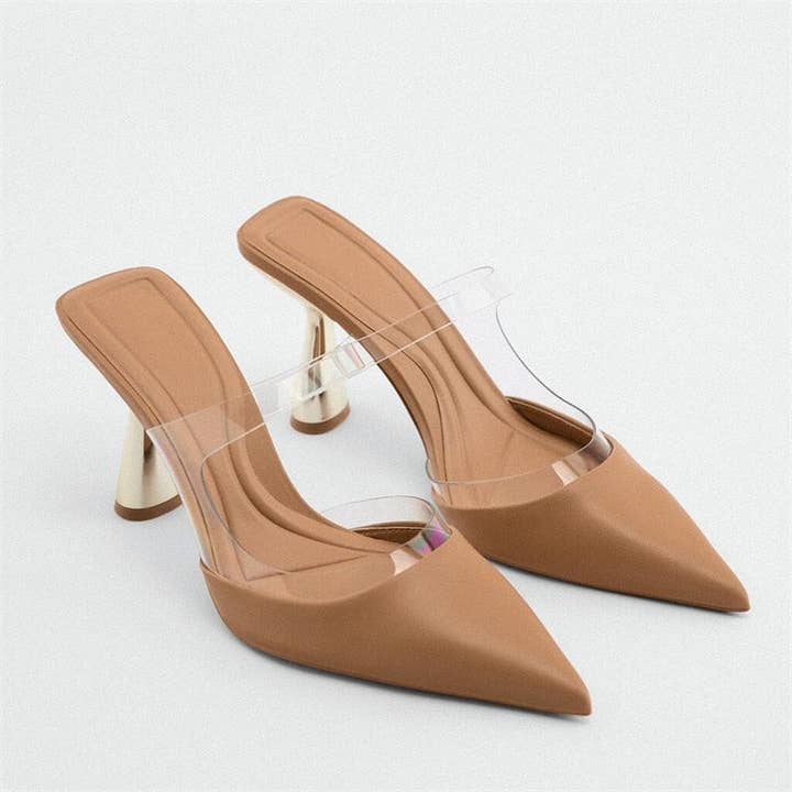 Blak Wardrob - Wholesale High Heels - Women's - Women Black High Heels Fashion Rhinestone Pumps Elegant Heel