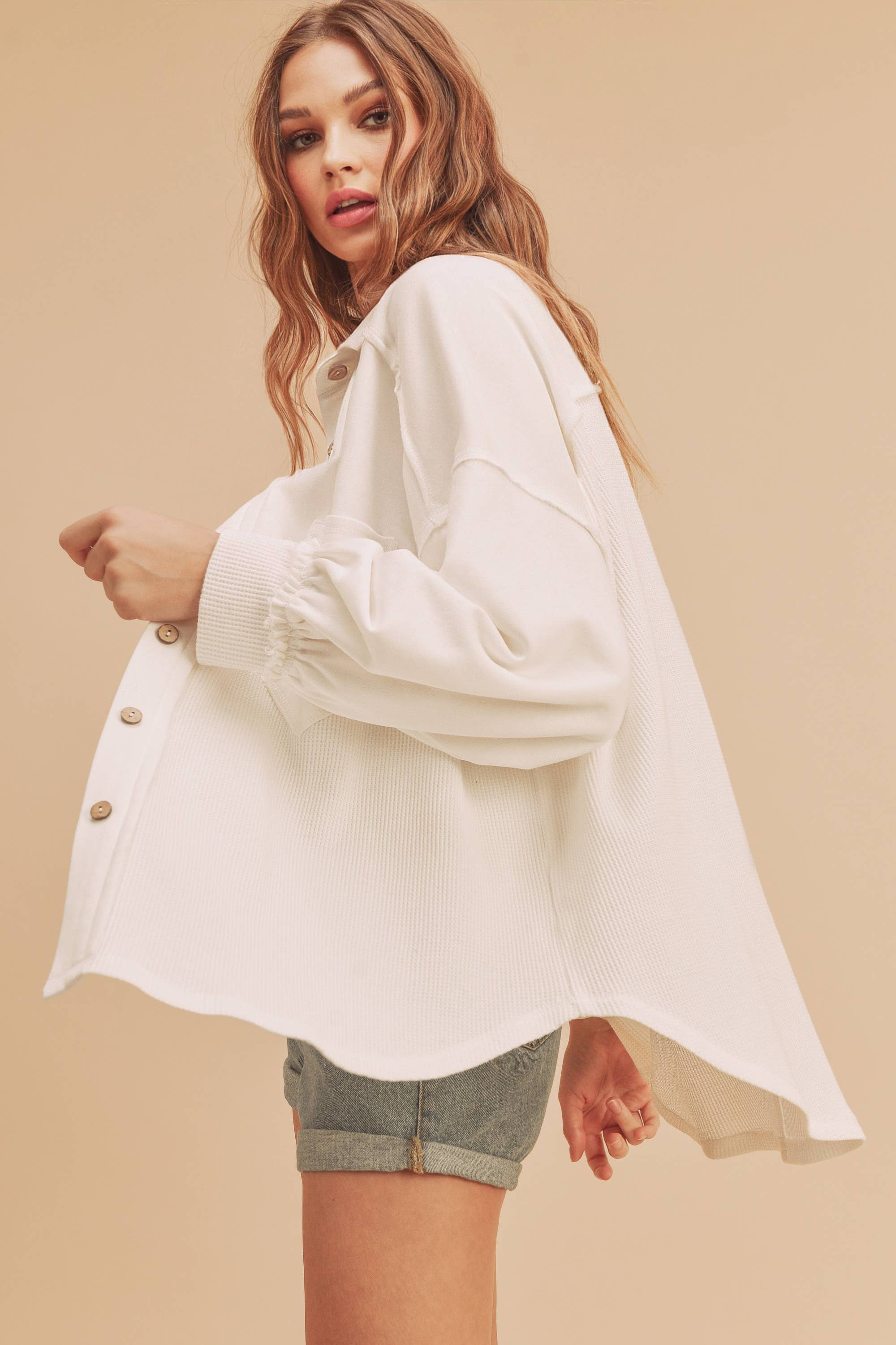 AEMI + CO - Wholesale Shirt Jacket/Shacket - Women's - 576BK Judie Jacket 540