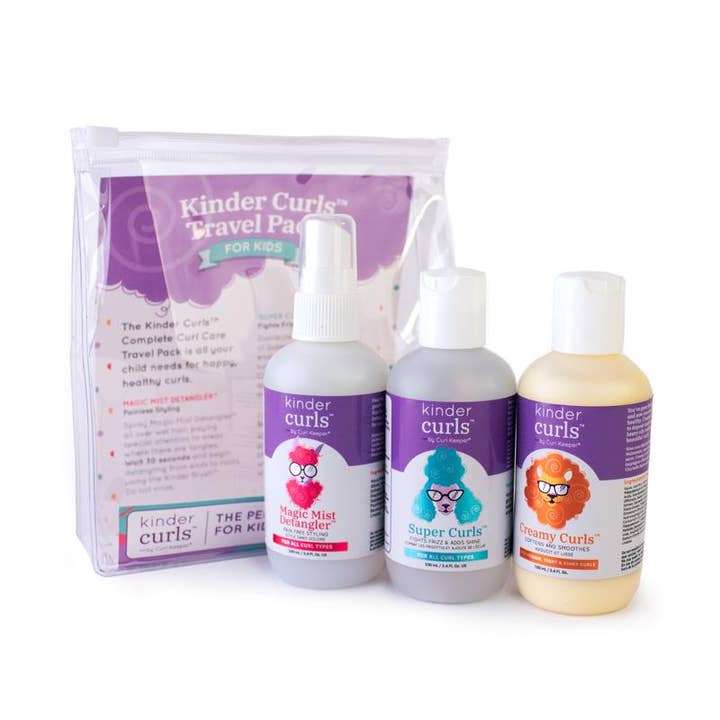 Kinder Curls Travel Set 3.38oz (3 pack) for wholesale by CurlKeeper