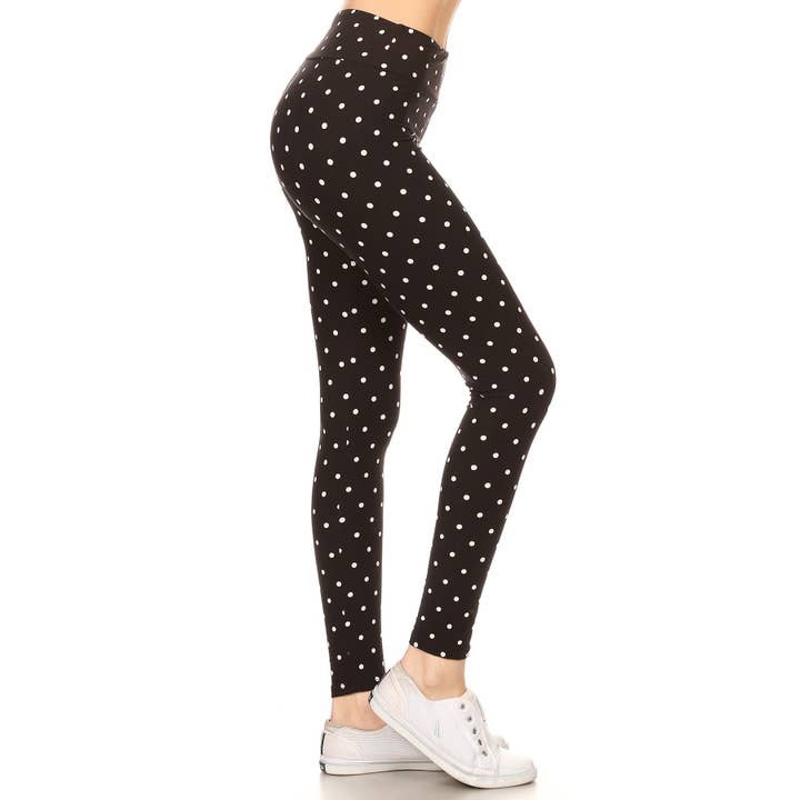3" Banda de Yoga Leggings de Impressão Amanteigada por atacado de Leggings Depot