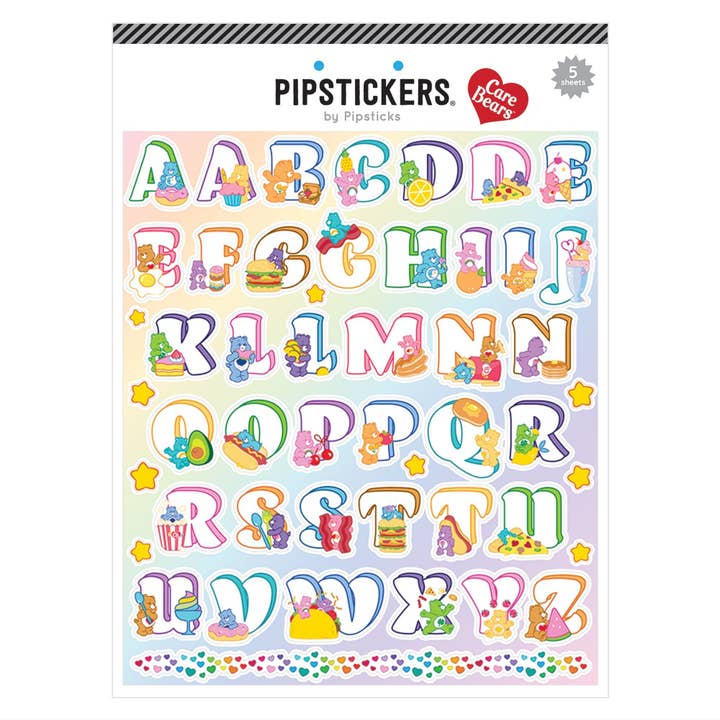 Care Bears Beary Hungry Big Alphabet (5ct) for wholesale by Pipsticks