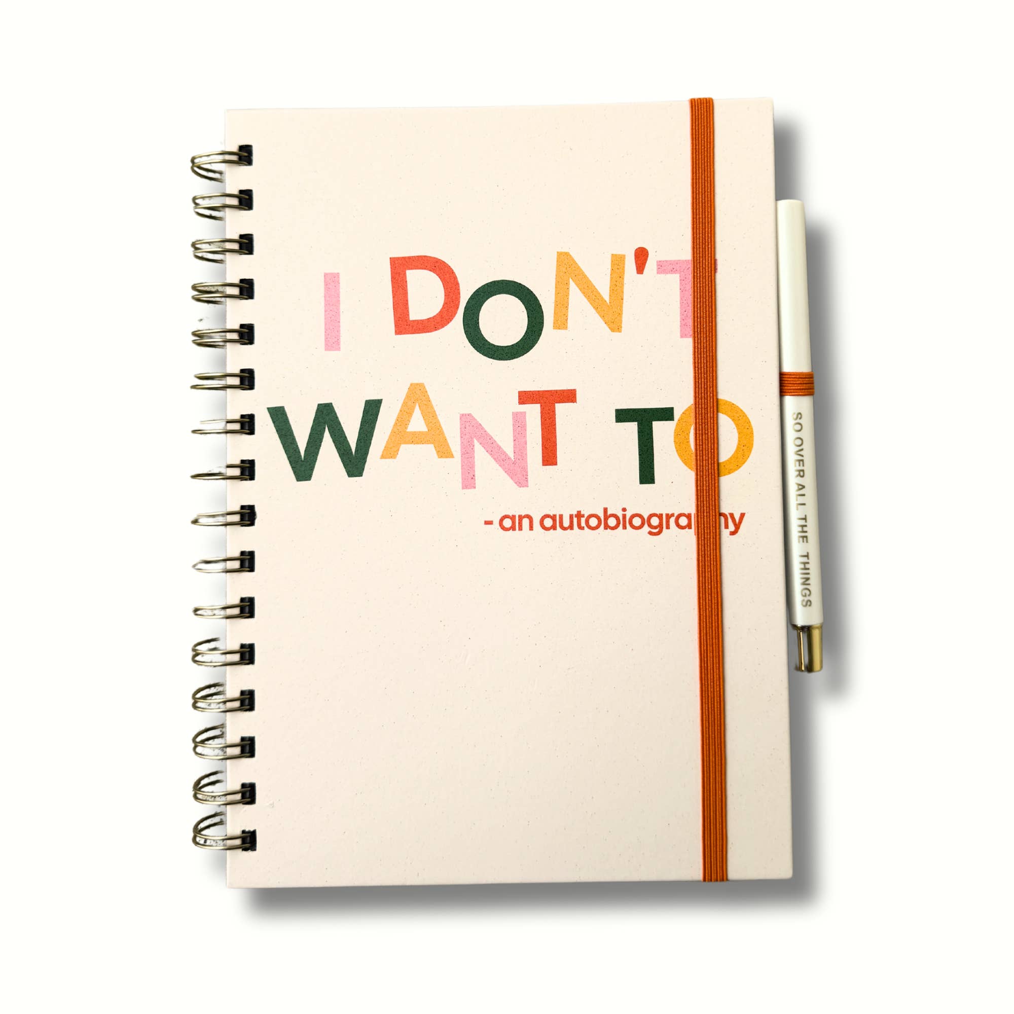 FUN CLUB - Wholesale Journal/Diary - I Don't Want To Journal (funny, gifts, journals, notebook)