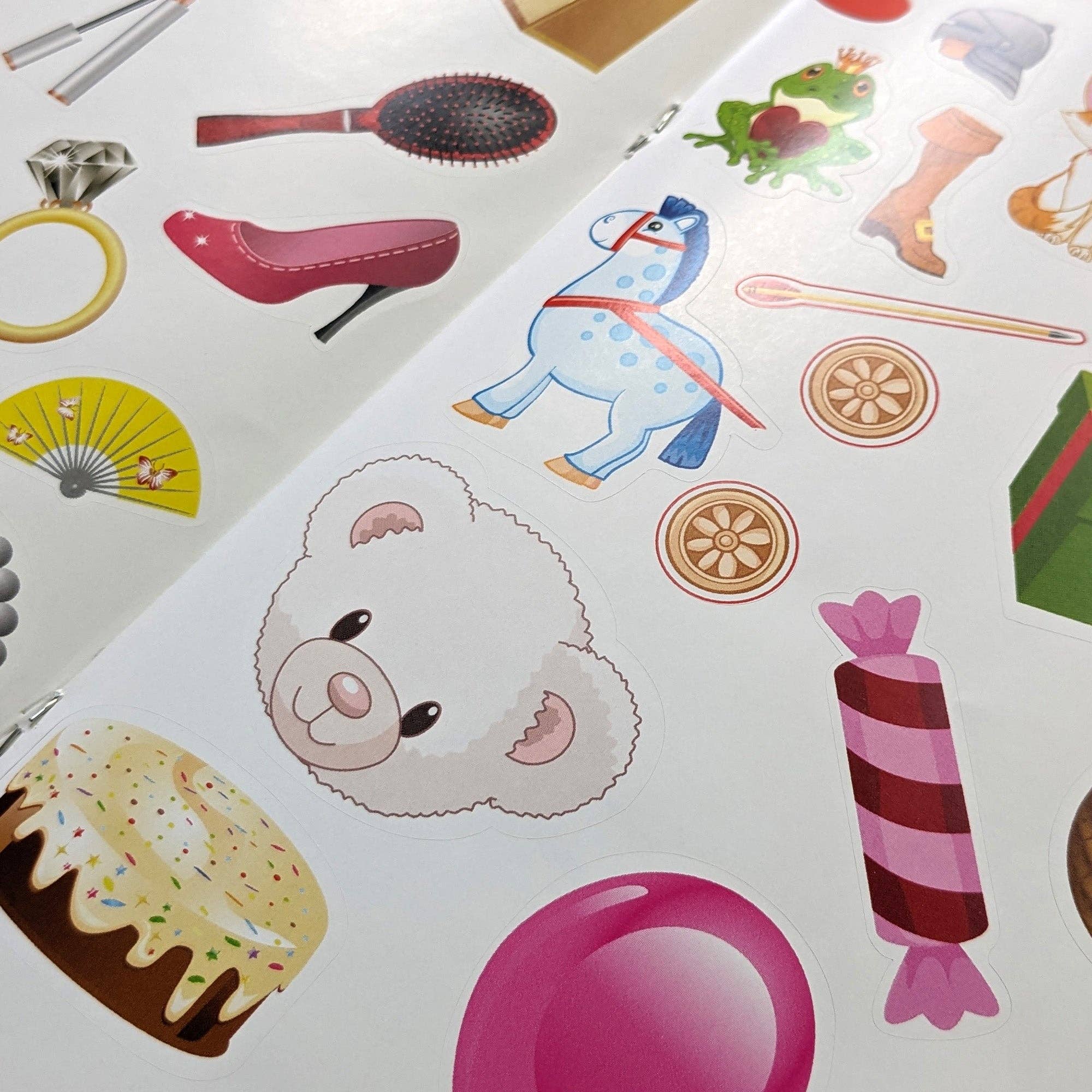 Robert Frederick Ltd – wholesale Sticker – Child & baby – My Book Of 100 Stickers - Princess6