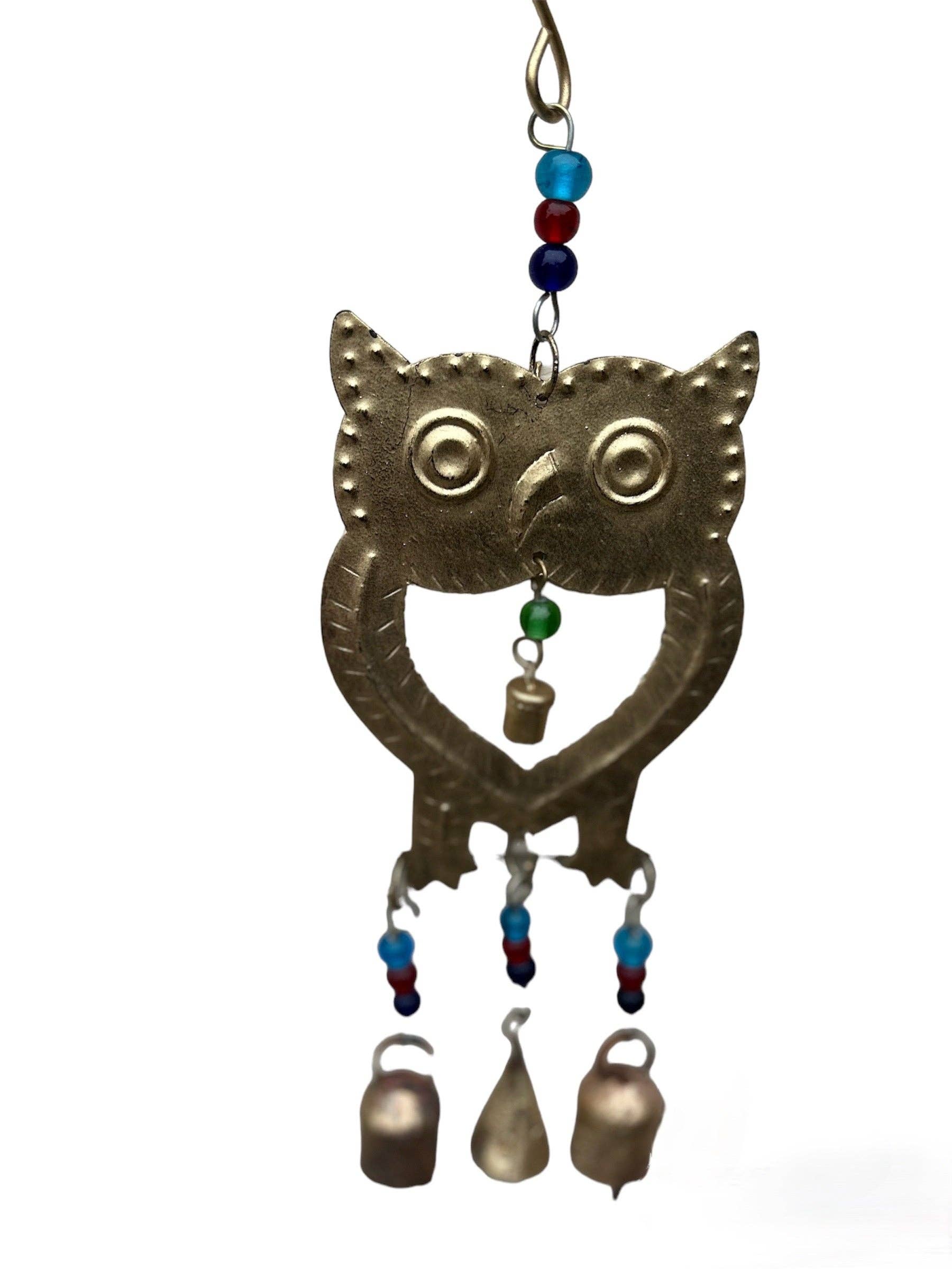 Hopes Unlimited - Wholesale Wind Chime - Wise Owl Guardian Wind Chime1