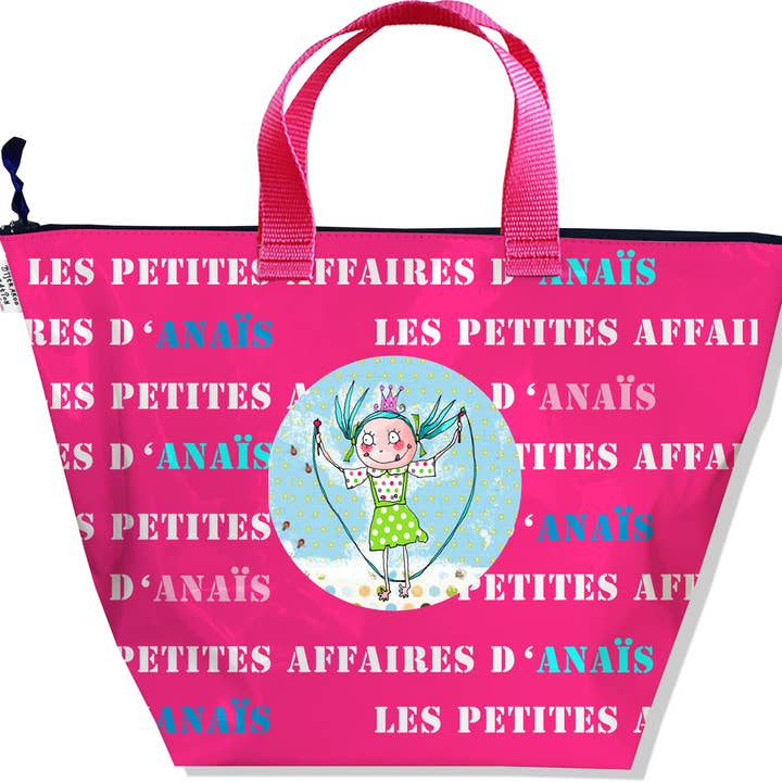 Borsa da ragazza personalizzata, fucsia per la vendita all'ingrosso da parte di BISTRAKOO