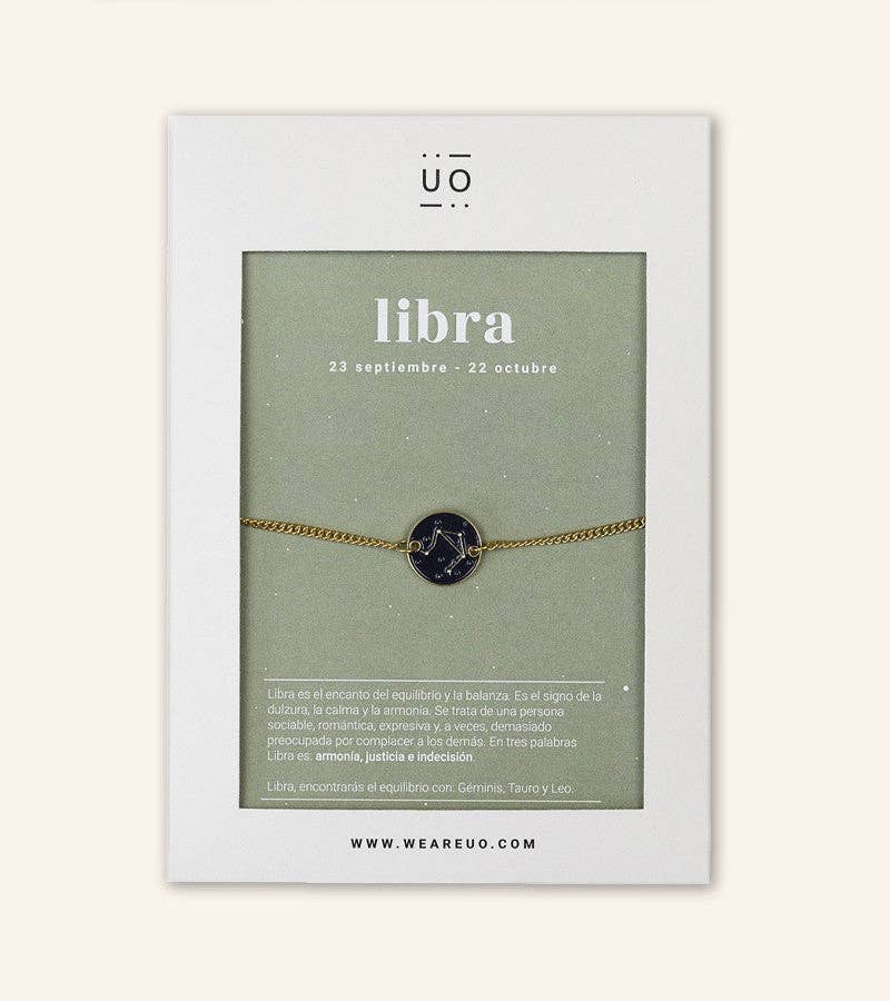 UO - Wholesale Charm/Dangle Bracelet - “Libra” Charm Bracelet0