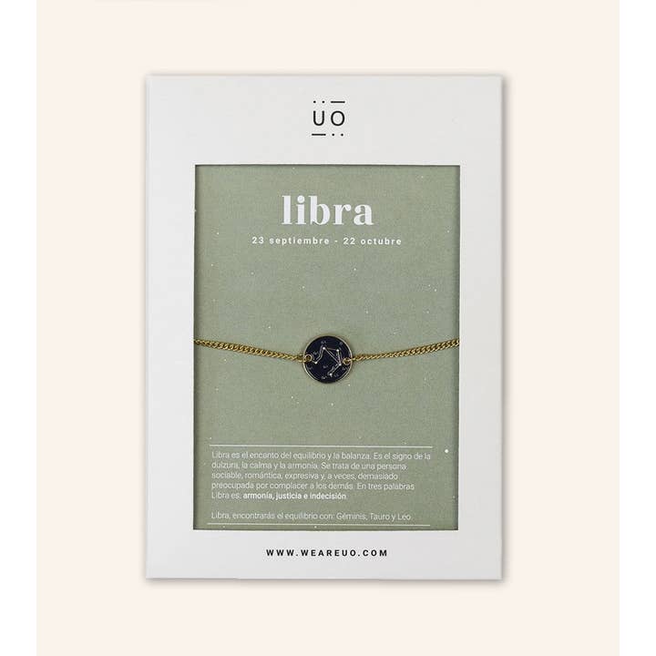 UO - Wholesale Charm/Dangle Bracelet - “Libra” Charm Bracelet