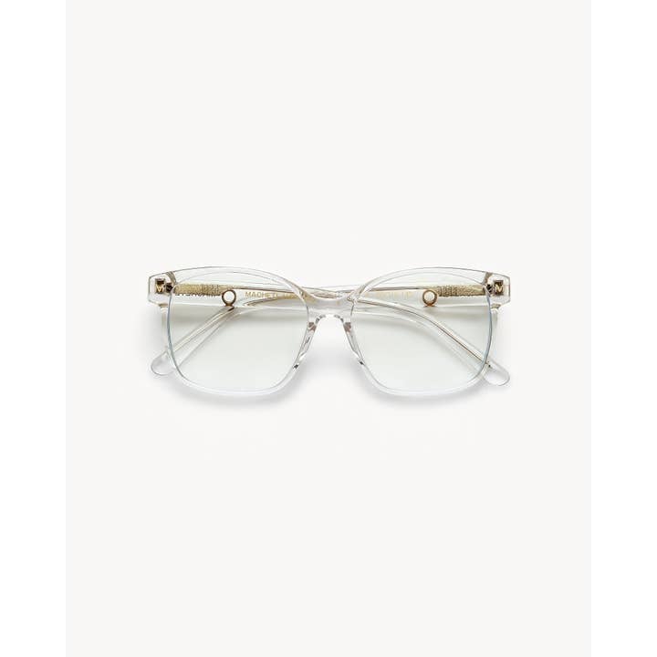 Jenny Optical Blue Light Frames in Clear for wholesale by MACHETE