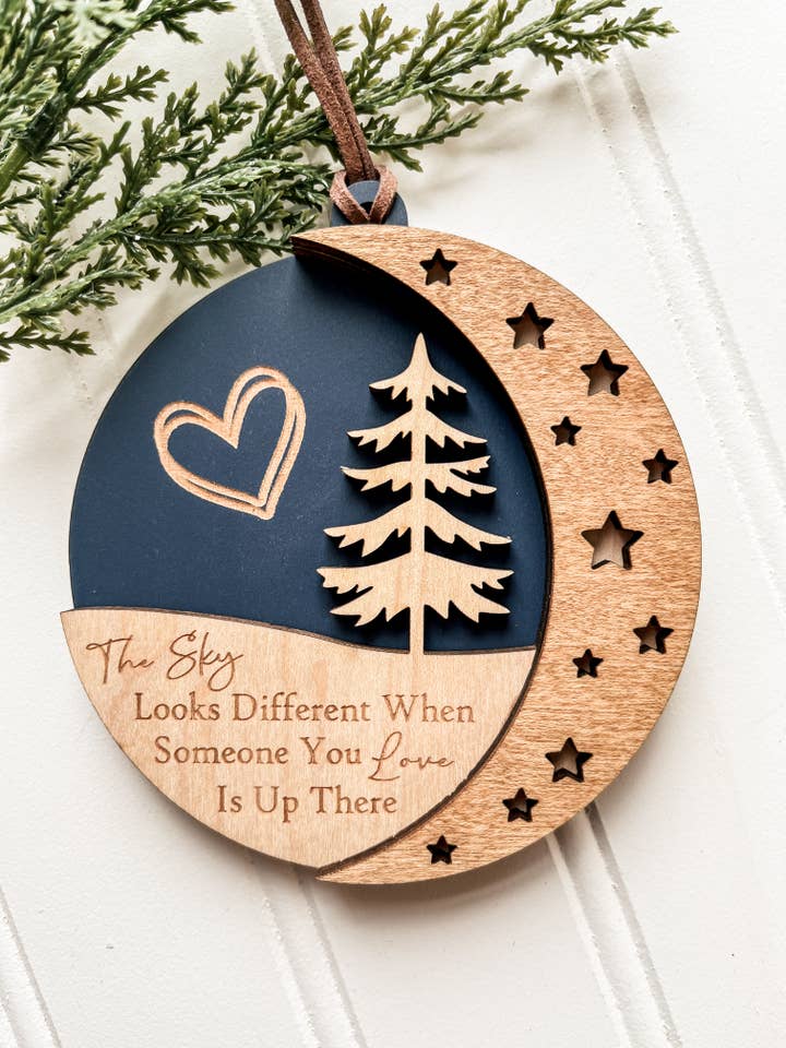 Décoration commémorative (Le ciel semble différent) pour la vente par Country Roads Rustic Decor