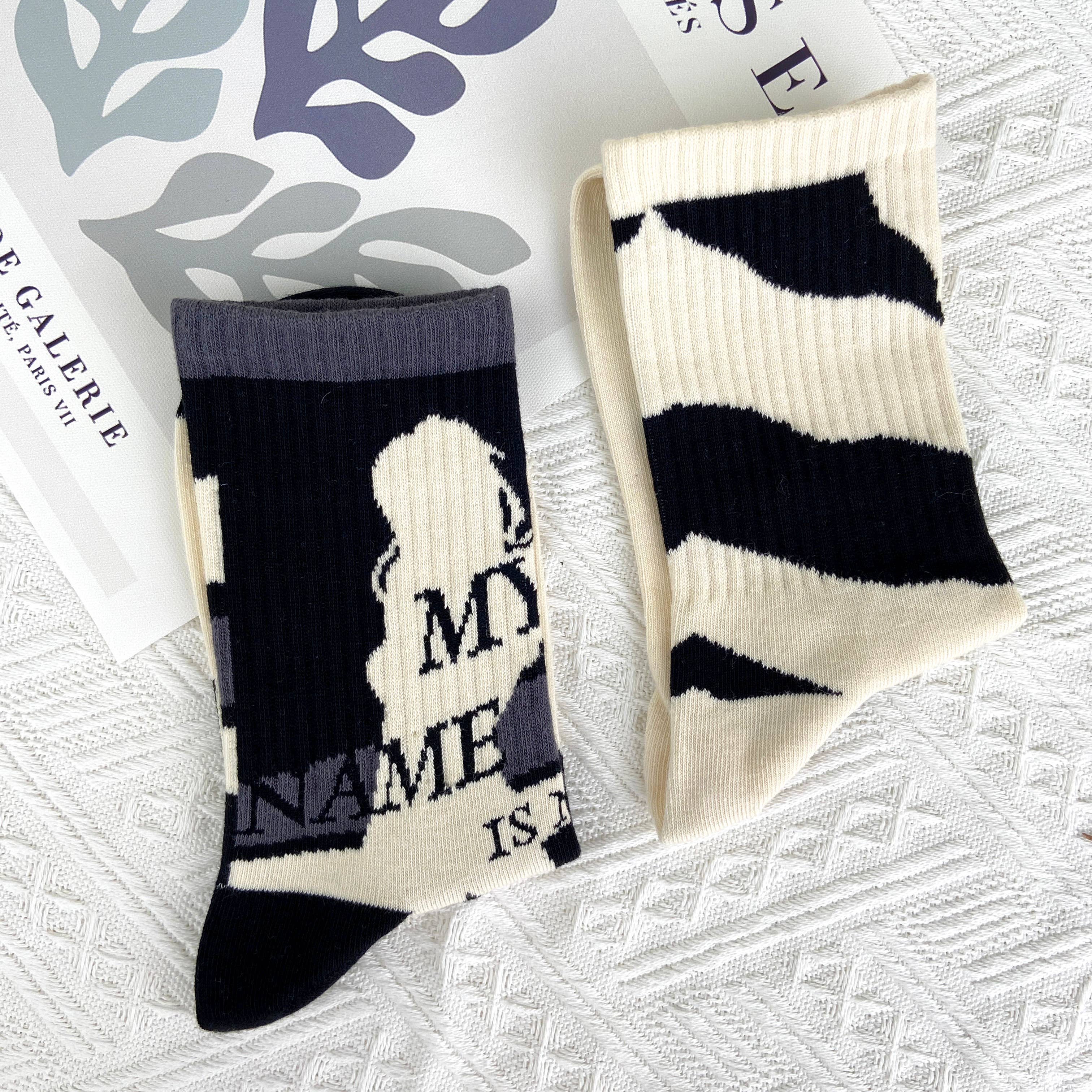 mildstyles – wholesale Socks – Unisex – Combed cotton boneless mid-calf AB socks2
