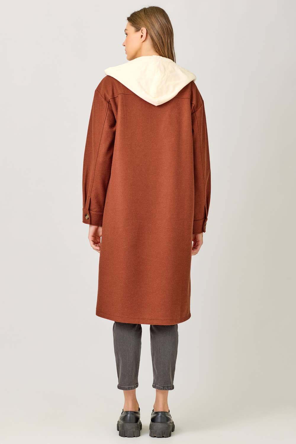 Mystree – Engroshandel Frakke - Dame – 60737 Twofer hættetrøje massiv frakke11