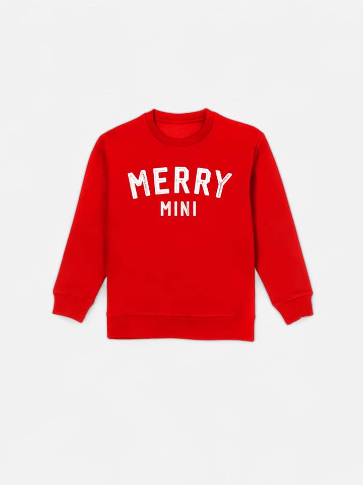 Merry Mini Sweatshirt and other Purchase Wholesale merry makers. Free Returns & Net 60 Terms on Faire trending on Faire.