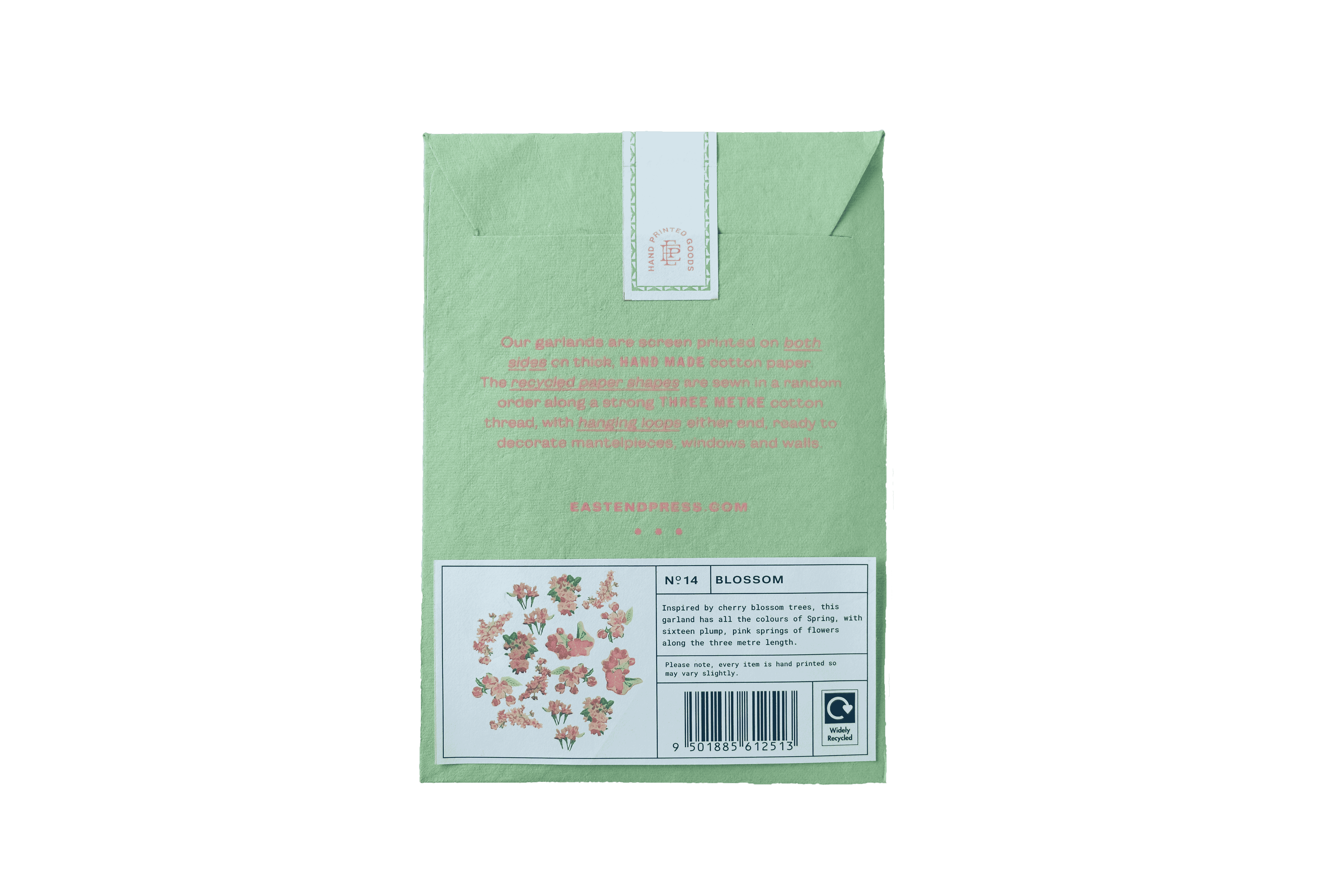 East End Press – wholesale Bunting/garland – Blossom Sewn Garland11