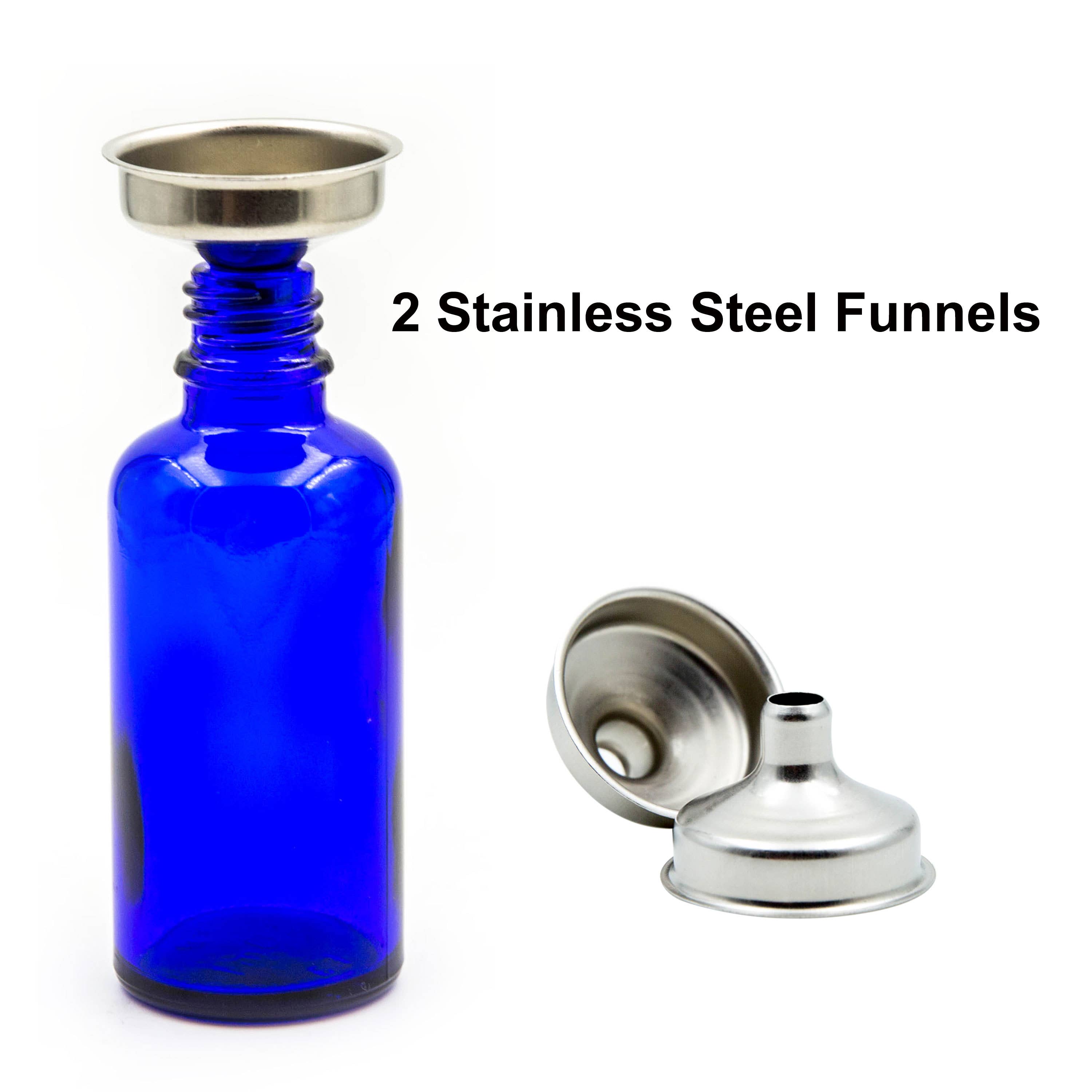 Youngever - Vente Supports pour huile essentielle - Youngever Lot de 12 flacons compte-gouttes en verre de 2 oz Bleu1