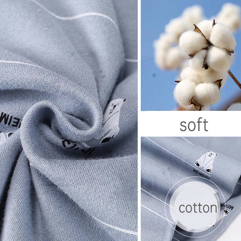 Style thick 2-piece cotton pajamas set for wholesale on Faire5