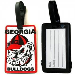 Georgia Bulldogs Luggage Tag for wholesale by Turnovers Inc
