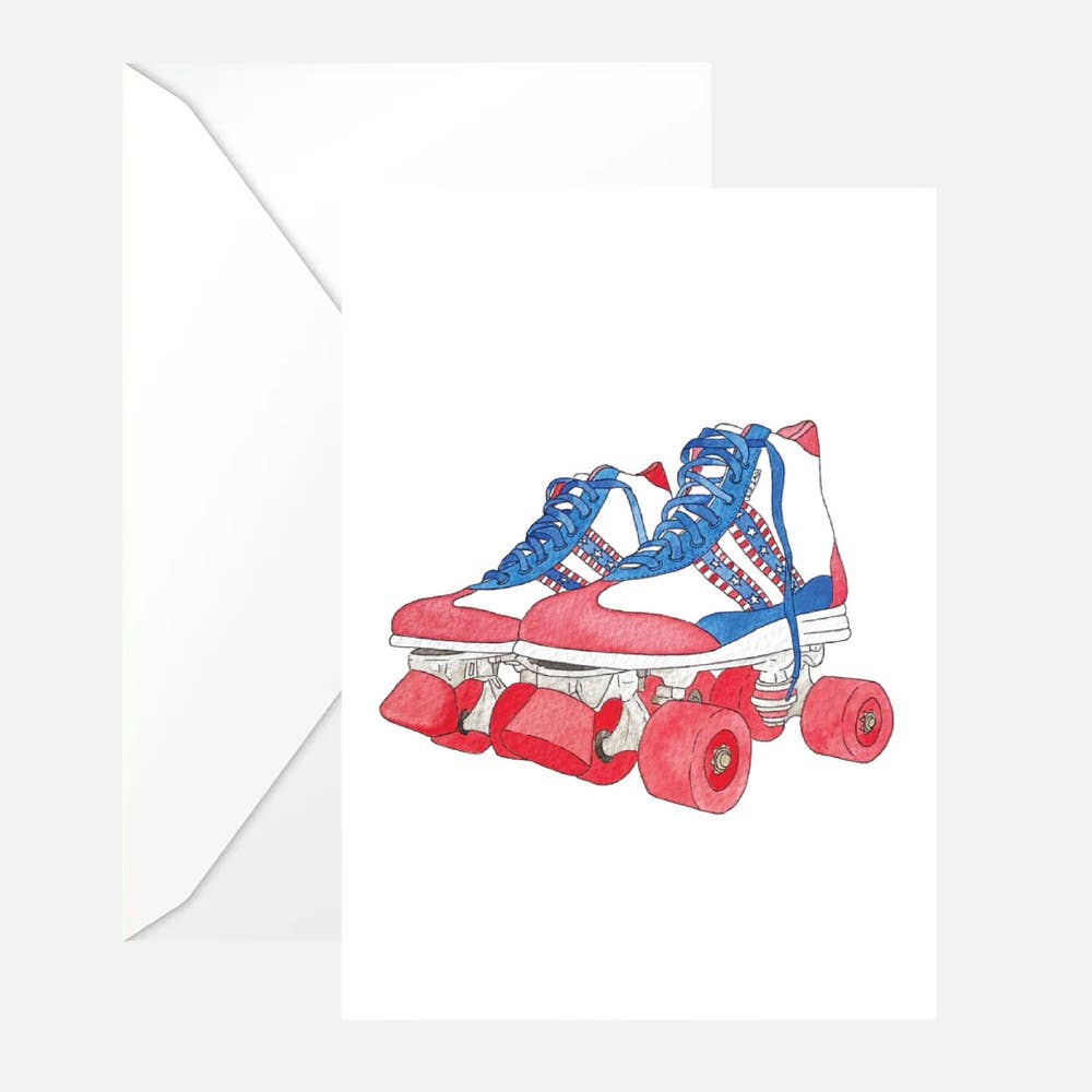 Titlee - Wholesale Everyday Greeting Card - "Rollers" card w/ white envelope0