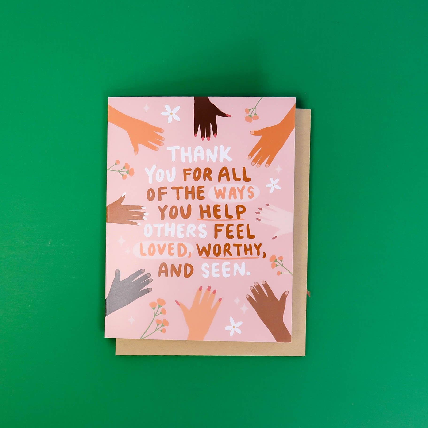 Oh Happy Dani - Wholesale Thank You Card - Worthy Greeting Card5