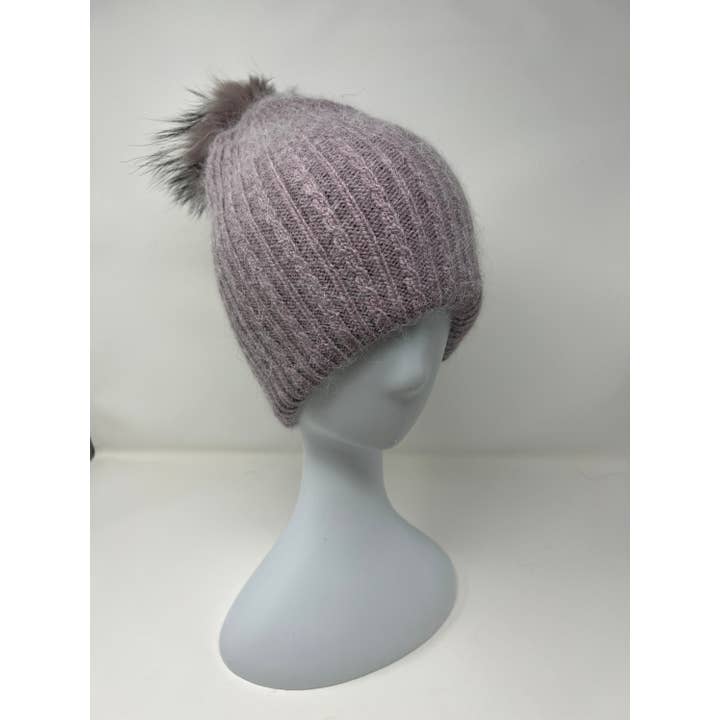FanakoStudioNYC - Wholesale Beanie - Women's - New, Angora Rabbit Fur And Cashmere Beanie. Winter Beanies Hat For Women.christmas Gift5