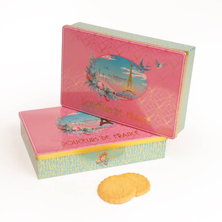 Biscuits sablés nature pur beurre "Rêve de Paris" 150g pour la vente par LA SABLESIENNE