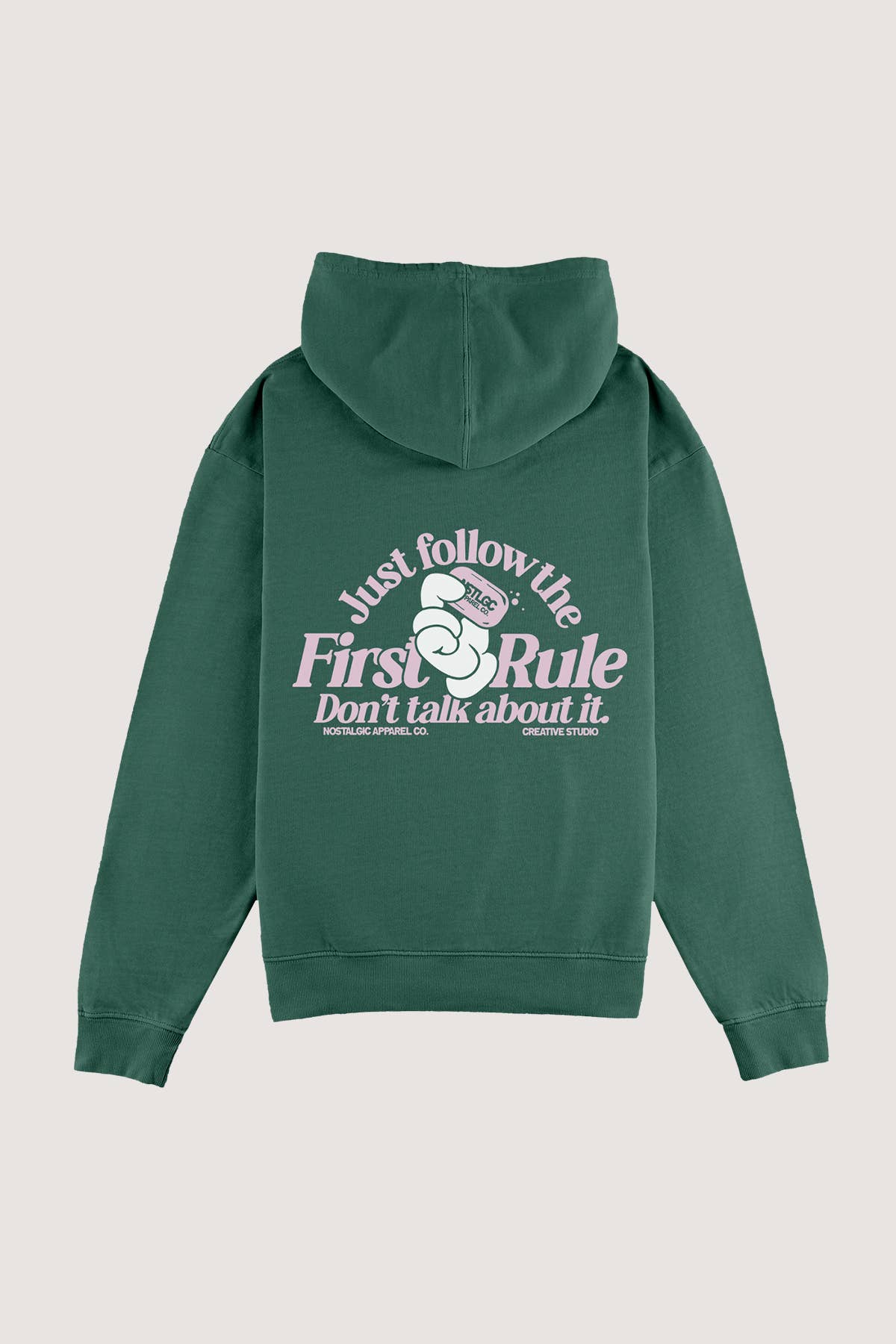 Nostalgic Apparel - Wholesale Hoodie - Unisex - First Rule | Oversized Hoodie