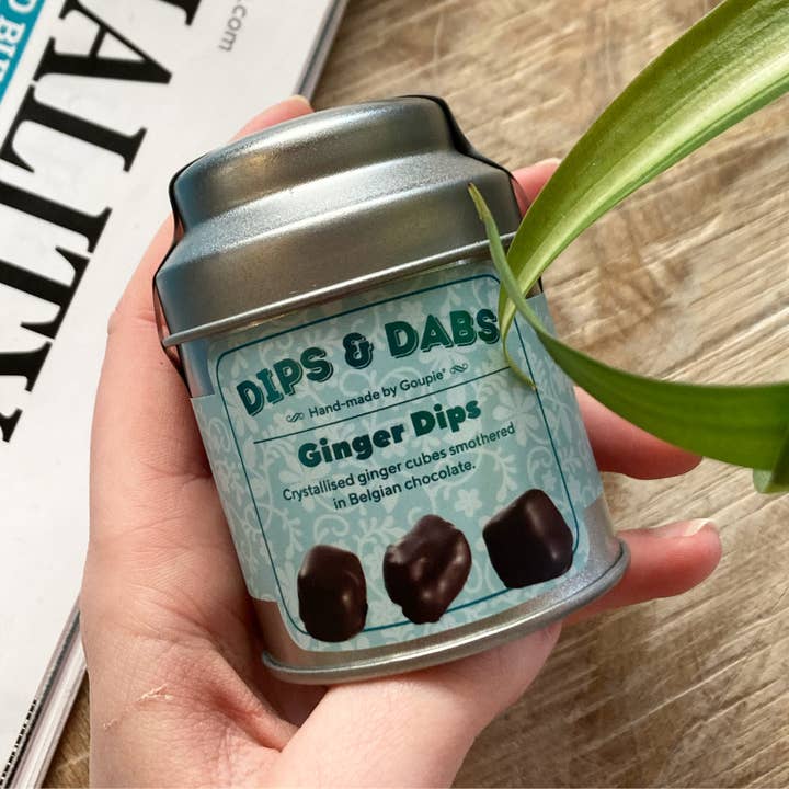 Goupie – Großhandel Süßigkeiten mit Schokoglasur – Ingwerdips mit Schokoladenüberzug1